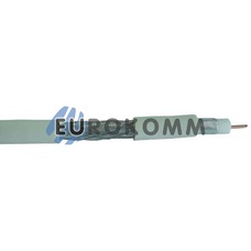 Коаксиальный кабель RG-6 CommSpace F603ST CCS белый 100м