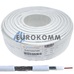 Коаксіальний кабель RG-6 CommSpace F606ST білий 100м