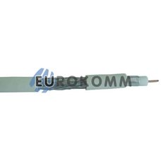 Коаксиальный кабель RG-6 CommSpace F603ST CCS белый 100м