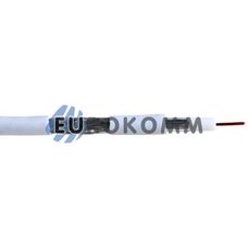 Коаксіальний кабель RG-6 CommSpace F604ST CCS білий 100м Коаксіальний кабель RG-6 CommSpace F604ST CCS білий 100м