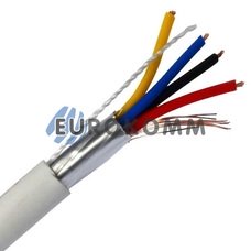 Сигнальный кабель 4х0.22 CU в экране 100м