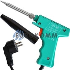 Паяльник-пистолет ZD-80А, 40W(30-130W Max), 220V
