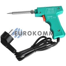 Паяльник-пистолет ZD-80А, 40W(30-130W Max), 220V