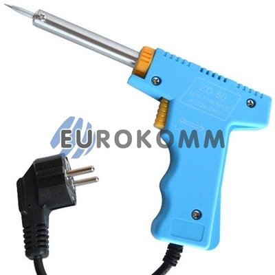 Паяльник-пистолет ZD-60, 30-70W Max, 220V