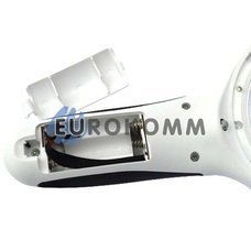Лупа ручна кругла з LED підсвічуванням + УФ, 2.5X-діам. 90мм; 8Х-діам. 22мм