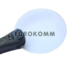 Лупа ручна кругла з LED підсвічуванням 2.5X-діам. 90мм