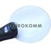 Лупа ручна кругла з LED підсвічуванням 2.5X-діам. 90мм