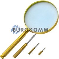 Лупа ручная 2.5X –диам.100мм Лупа ручная 2.5X –диам.100мм