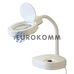 Лупа-лампа настольная с LED подсветкой на гибкой ножке, 3X; 8X кр. увеличение