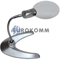 Лупа настольная с LED подсветкой, 2.25X; 5X кр. увеличение