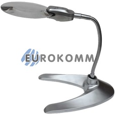 Лупа настільна з LED підсвічуванням, 2.25X; 5X кр. збільшення