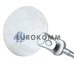 Лупа настольная на прищепке с LED подсветкой, 2.5Х –диам.107мм, 6X –диам. 20мм
