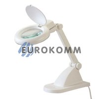 Лупа-лампа настольная с LED подсветкой, 3X; 8X кр. увеличение