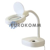 Лупа-лампа настольная с LED подсветкой на гибкой ножке, 3X; 8X кр. увеличение Лупа-лампа настольная с LED подсветкой на гибкой ножке, 3X; 8X кр. увеличение