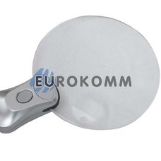 Лупа настільна з LED підсвічуванням, 2.25X; 5X кр. збільшення