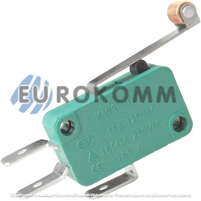 Микропереключатель Daier KW1-103-Z7A, 3pin, 16A 250VAC