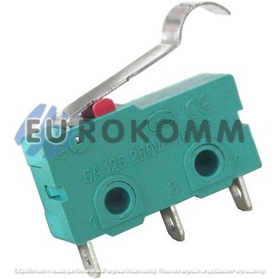 Микропереключатель Daier KW4-Z4F, 3pin, 5A 250VAC