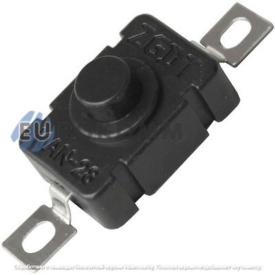 Микрокнопка Daier KAN-28, ON-OFF, 2pin, 1A 250VAC