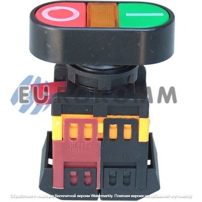Кнопка Daier APBB-22N, с подсветкой, ON-OFF, без фиксации, 2pin, 3A 250V