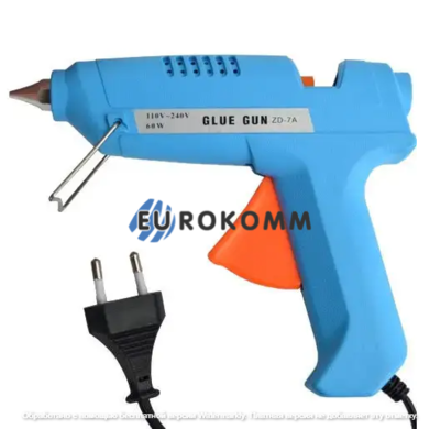Пистолет клеевой ZD-7А под клей 11мм, 60W, в блистере