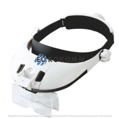 Лупа бинокулярная MG81001N с LED подсветкой, 1X 1.5X 2X 2.5X 3.5X (3AAA)