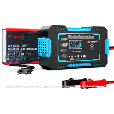 Зарядное устройство RJTianye RJ-C120501A (интеллектуальный), 12V, 6A, 4-100Ah