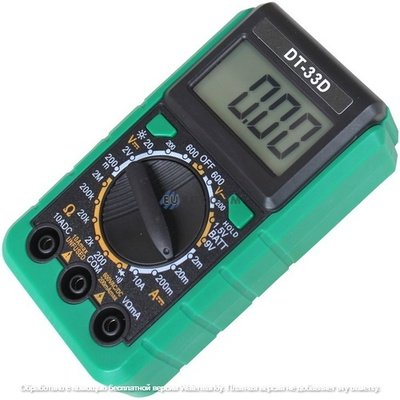 Мультиметр HandsKit DT-33D