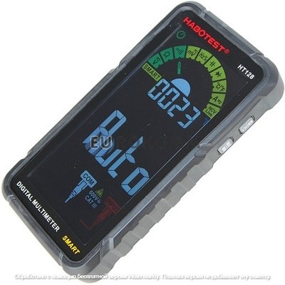 Цифровий мультиметр Habotest HT128 Smart, в чохлі