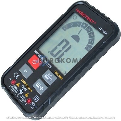 Цифровой мультиметр Habotest HT112A (Smart), TrueRMS