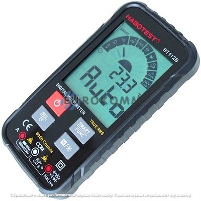 Цифровой мультиметр Habotest HT112B (Smart), TrueRMS, в чехле