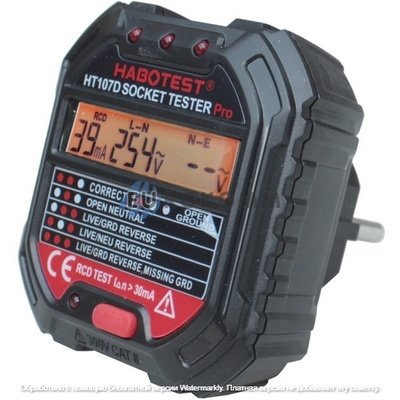 Измеритель мощности розеток Habotest HT-107