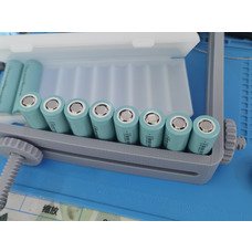 Холдер затискач для зварювання акумуляторних збірок 6S 2P 18650 21700 середній