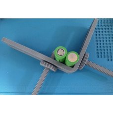 Холдер затискач для зварювання акумуляторних збірок 6S 2P 18650 21700 середній