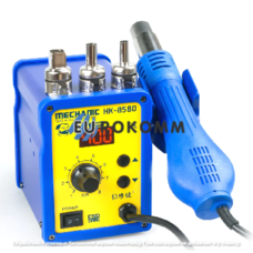 Термоповітряна станція Mechanic HK-858D, 650W, 100-500°C, з дисплеєм