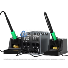 Паяльна станція двоканальна Mechanic A210 MAX, 100W, 180-450°C