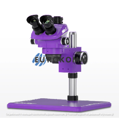 Микроскоп тринокулярный Mechanic iMic 3-B11, 7X-50X (WF10X25), фиолетовый корпус
