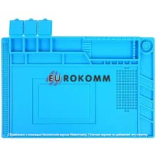 Коврик для пайки Mechanic V51, 450х300мм, силиконовый термостойкий, синий