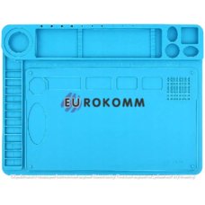 Коврик для пайки Mechanic V61, 480х360мм, силиконовый термостойкий, синий