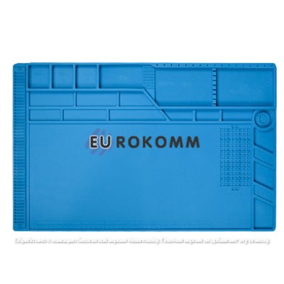 Коврик для пайки Mechanic V73, 550х350мм, силиконовый термостойкий, синий