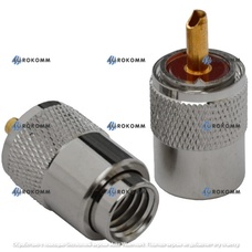 Штекер UHF (RG-11), під кабель, накрутка, латунь