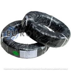 Провод силиконовый 1 жила 8AWG (8,3мм.кв.) TinCU, чёрный, 100м