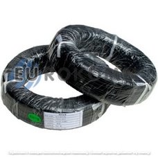 Провод силиконовый 1 жила 8AWG (8,3мм.кв.) TinCU, чёрный, 100м