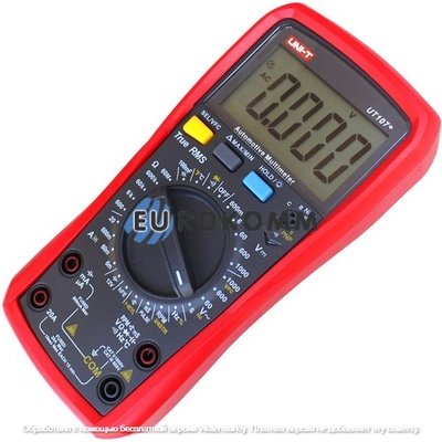Цифровий мультиметр автомобільний UNI-T UT-107+ з термопарою