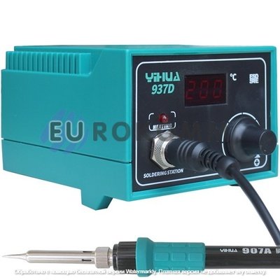 Паяльная станция YIHUA 937D с дисплеем, 40W, 200-480°C