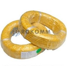 Провод силиконовый 1 жила 13AWG (2,5мм.кв.), жёлтый, 100м, HandsKit