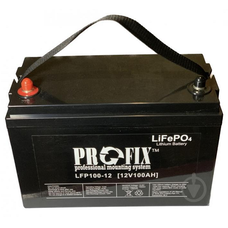 Аккумулятор LiFePO4 LFP100-12, 12V 100Ah, c Bluetooth, клемма M6