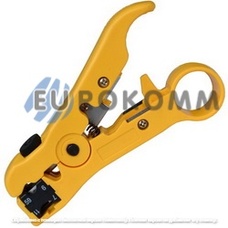 Стриппер (HLT-505) для зачищення кабелю UTP, FTP, RG-59, 6, 7, 11, Tcom