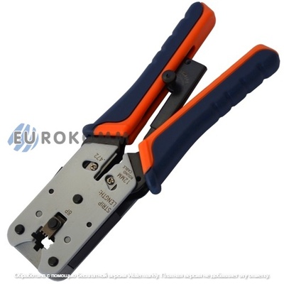 Инструмент Hanlong HT-L2182R, для обжима 8p8c (RJ-45) профессиональный