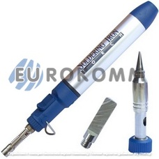 Паяльник газовий EX-061 з насадками, блістер EXtools