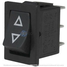 Переключатель Daier KCD1-2-103 BK, ON-OFF-ON, 3pin, 6A 250VAC